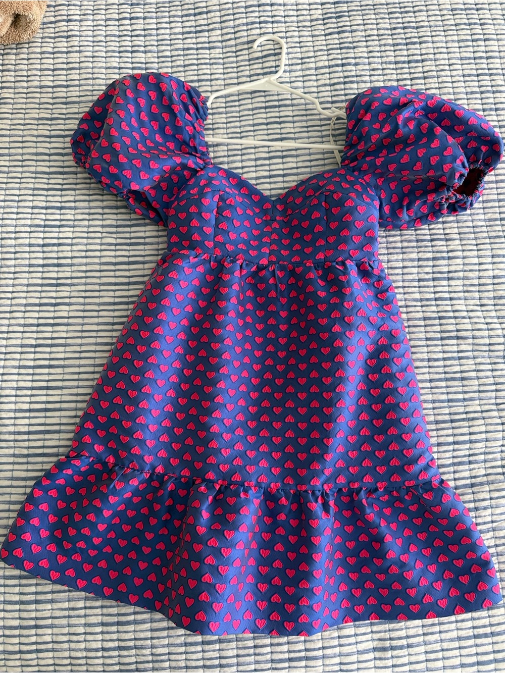 Lilly Pulitzer Nelle Dress with Pink Heart Print
